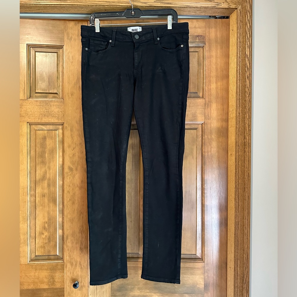 Paige skyline black jeans, size 31